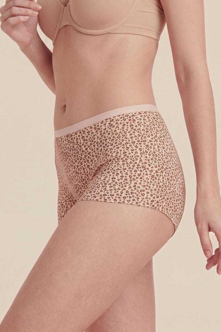 Zivame Medium Rise Full Coverage Boyshort (Pack of 2) - Multicolor — image 5